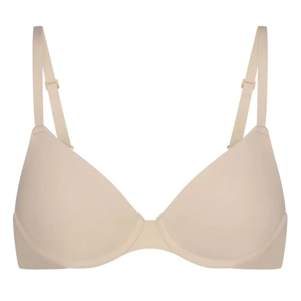 Skims Fits‎ Everybody T-Shirt Bra BR-UWR-2294 Sand 32B